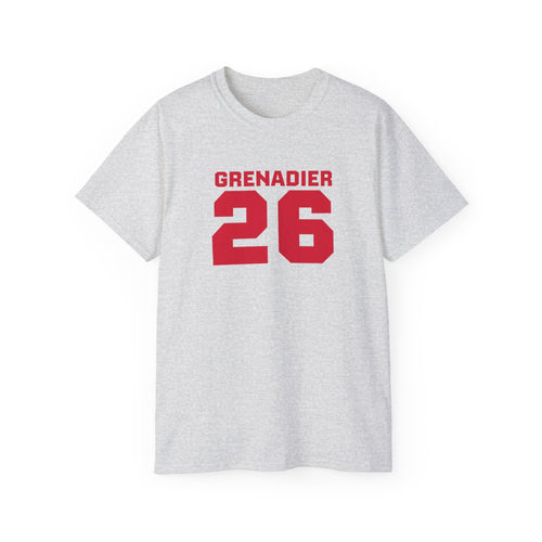 Grenadier 26 Tee | Athletic Number Jersey Style