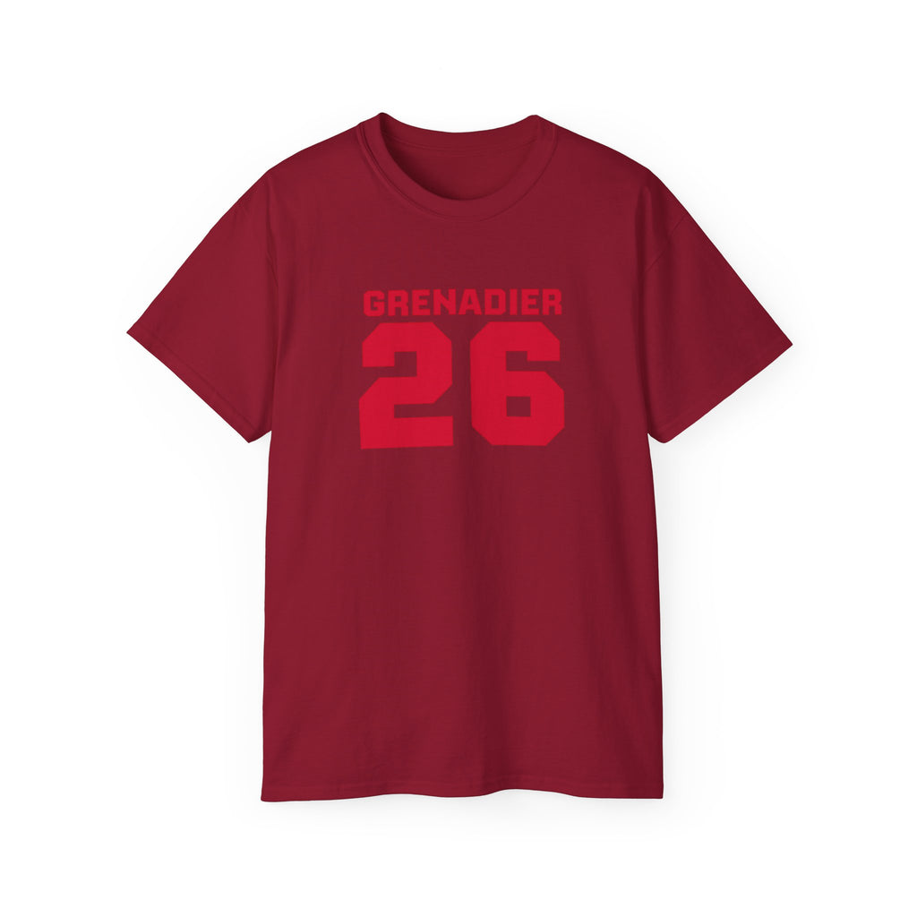 Grenadier 26 Tee | Athletic Number Jersey Style
