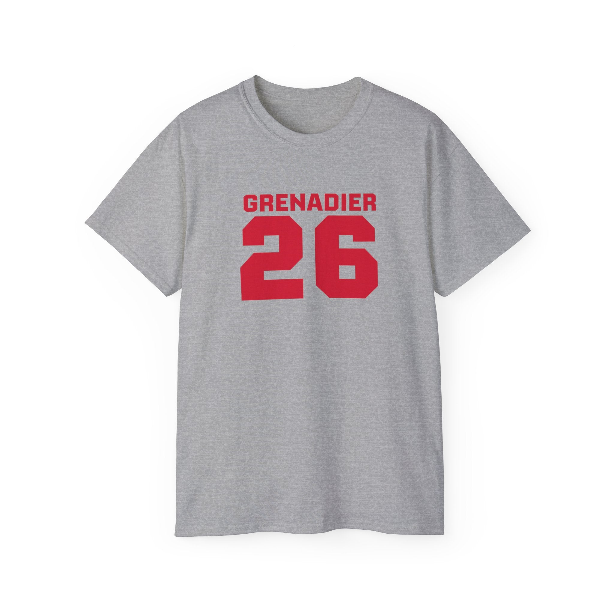 Grenadier 26 Tee | Athletic Number Jersey Style