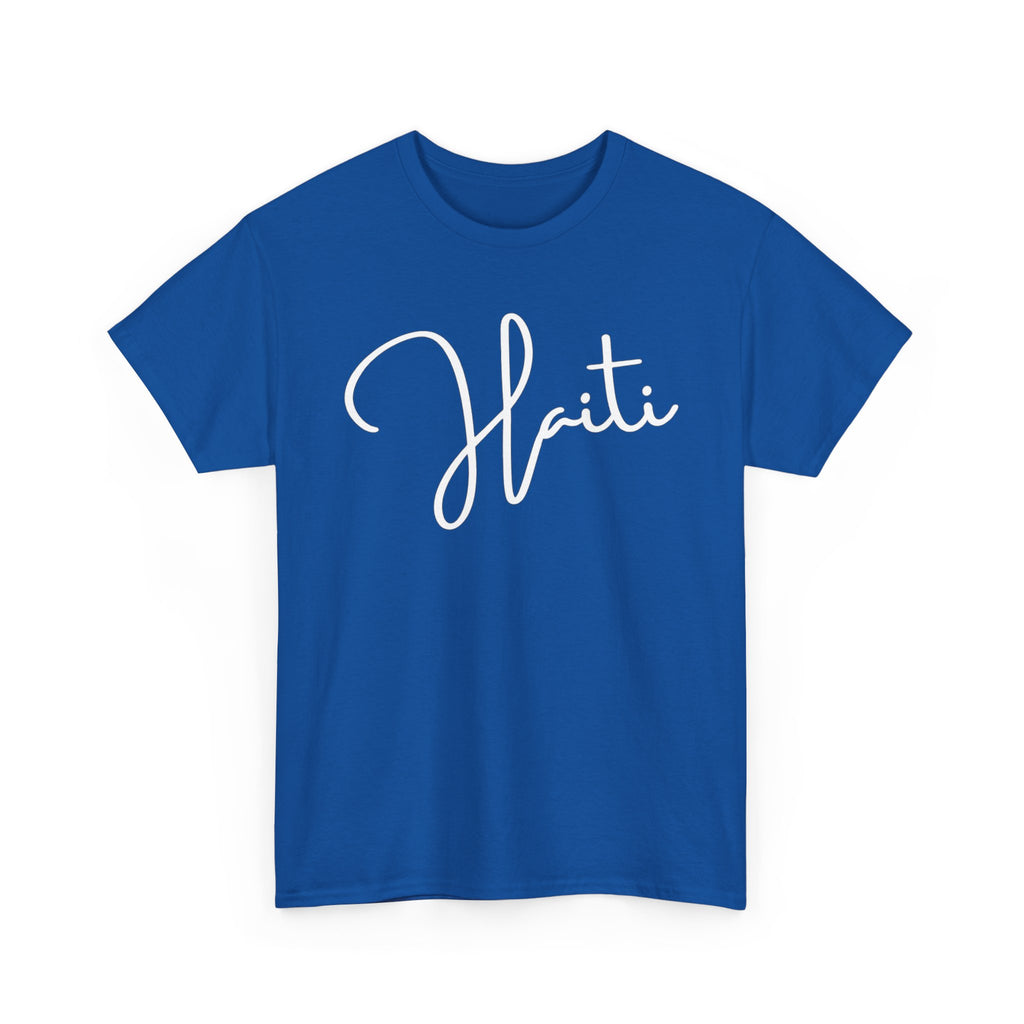 Haiti Blue Tee