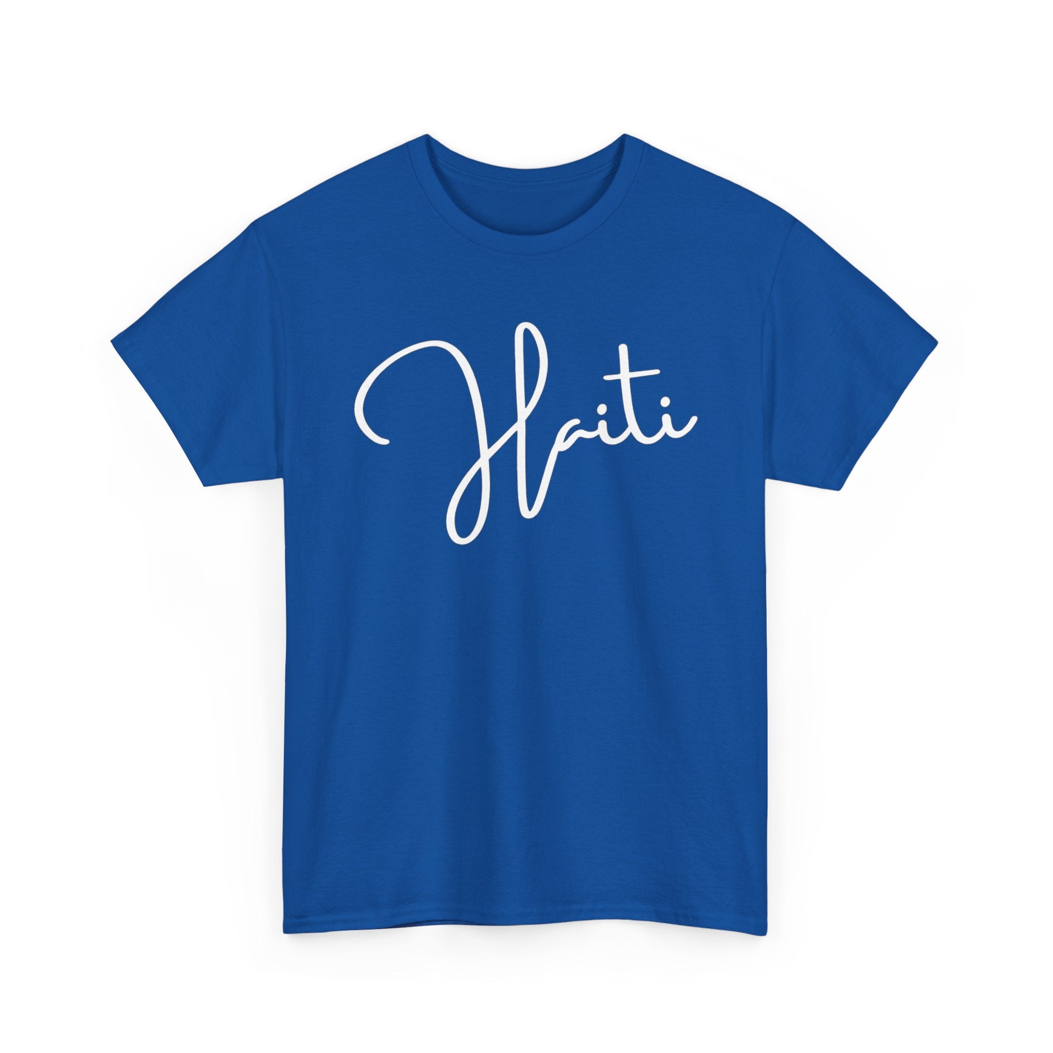 Haiti Blue Tee