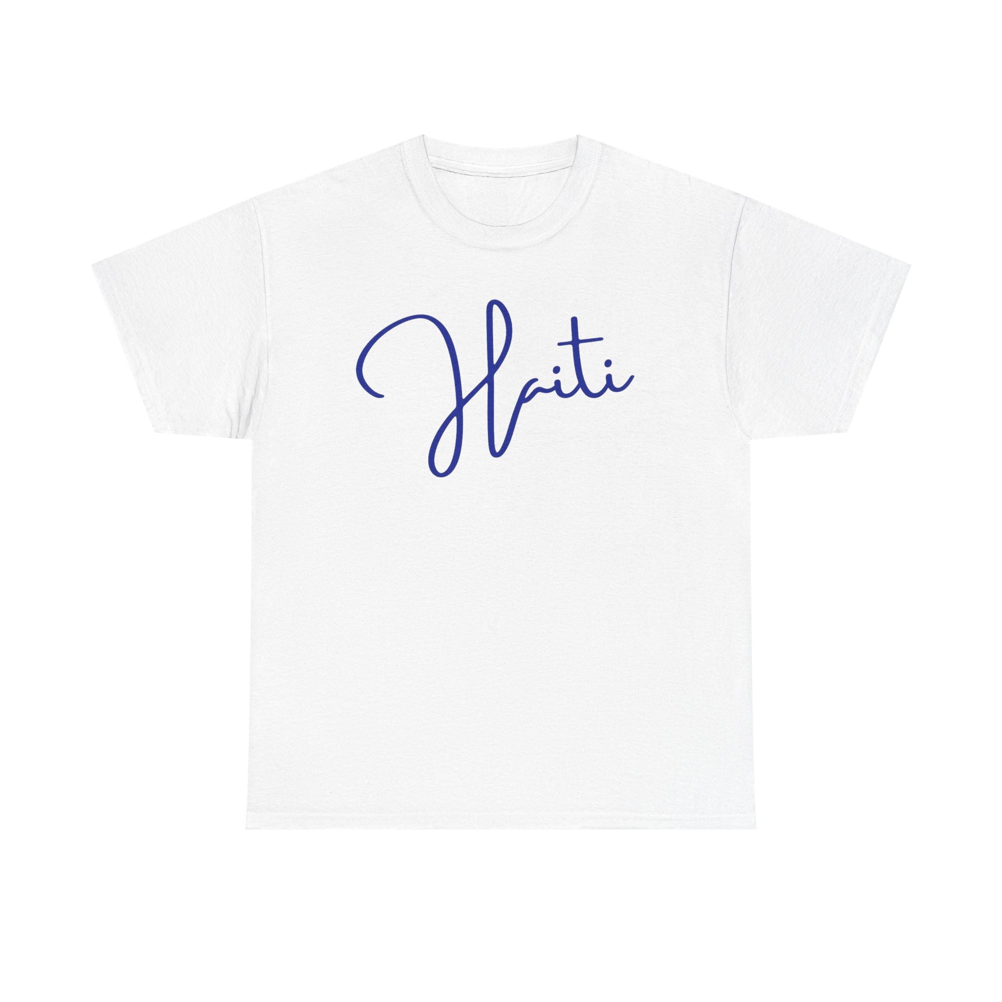 Haiti Blue Tee